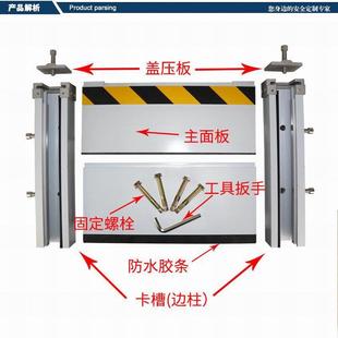 铝合防洪洪防挡水板防洪闸不汛锈钢挡水板防挡板地下车金库墙防水