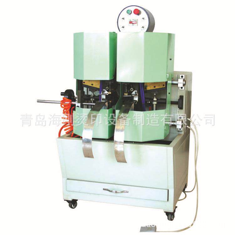 青岛WT-53四头鸡眼机烫金机一次能打四个扣打扣个数可调整