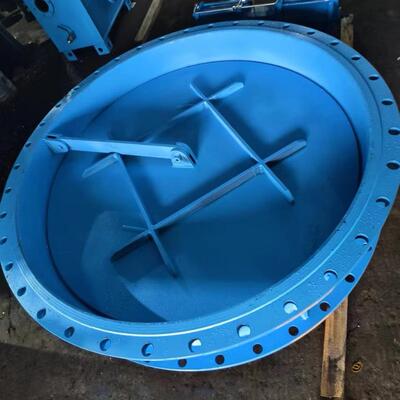 气动零泄露通风蝶阀D642X-2.5C四连杆手动电动零泄露密闭阀