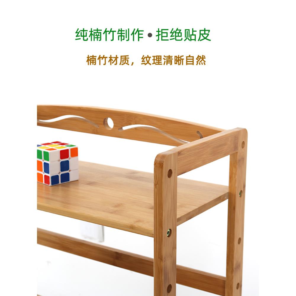A9柜L移动书架带23cm轮小书桌下置可物架收纳子学生简架易学校桌