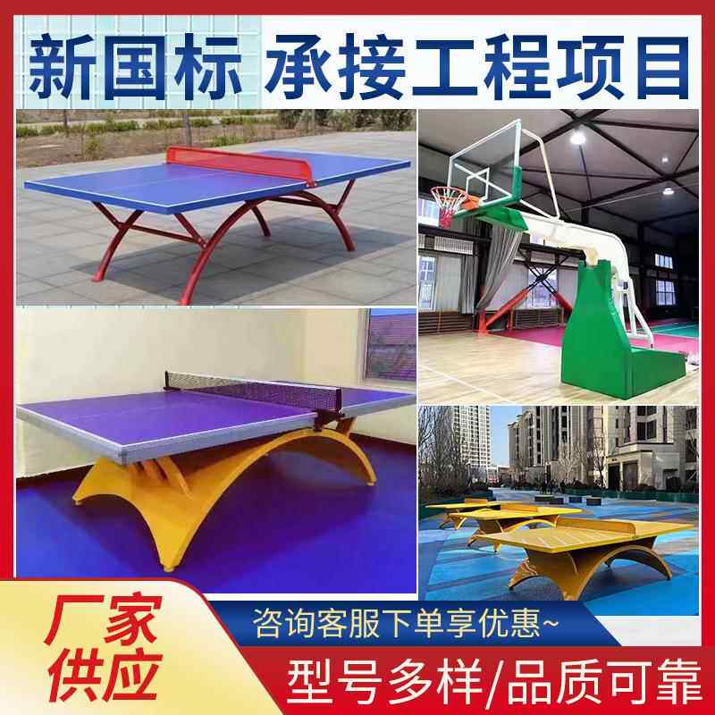 室内外可移动乒乓球台可升降篮球架户外防水防雨防晒标准乒乓球桌