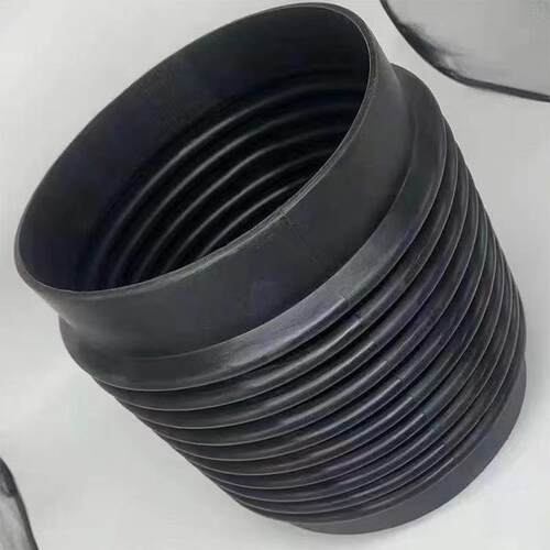PVC硅橡胶软接头波纹管软连接口径250长度300耐高温硅胶大口径