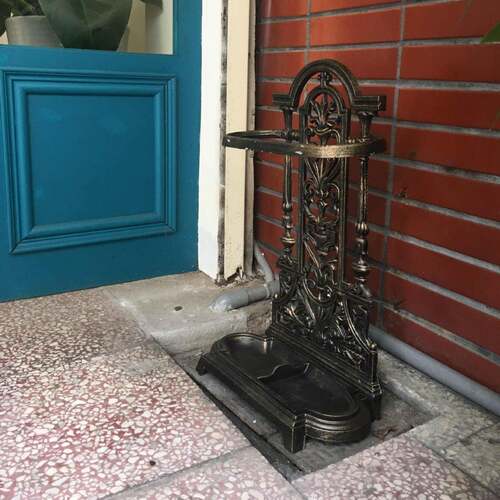 铸铁雨伞架金属伞架毛巾架铸铁肥皂盒