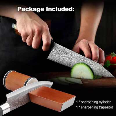 器滚轮磨刀sharpener手动 磨器磨刀快速利器knife滚动套装