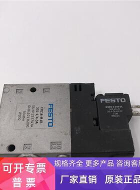 费斯托电磁阀CPE18-M1B-3GL-1/4-SA 10136091+MSEB-3-24VDC