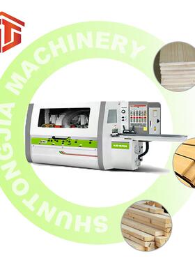 直销】HJD-M412A四轴四面木工刨床自动四面刨光机实木方料