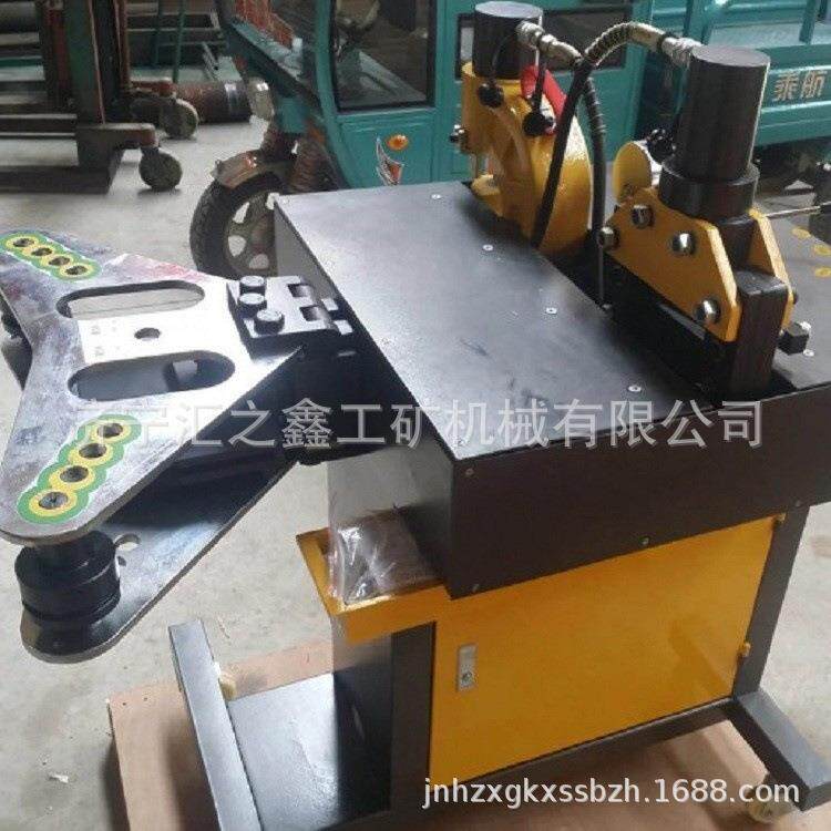四合一多功能母线加工机 液压冲孔机切排机折弯机铜铝排加工机