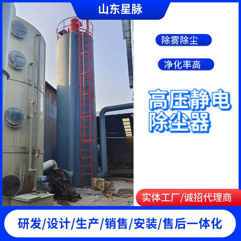 电捕焦油捕捉器厂家高压静电除尘器湿式静电除尘器厂家处理废气