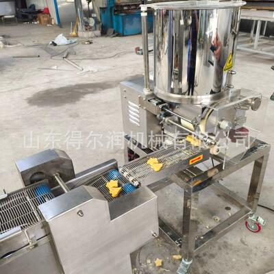 外贸小型鸡块生产线 上浆上糠机 多种形状可选 4000个/h 免费试机