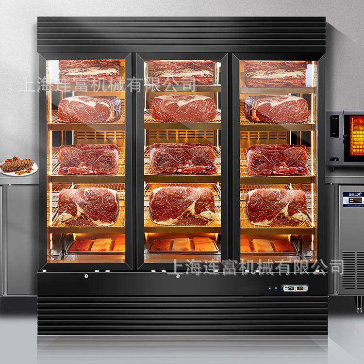 商用西餐牛排柜 牛肉牛排熟成柜 干湿冷藏保鲜冷冻展示排酸柜