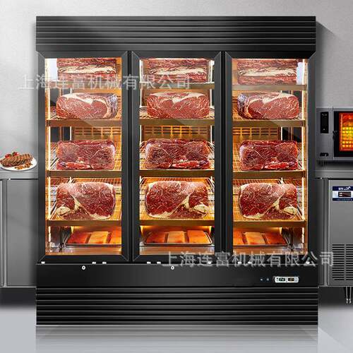 商用西餐牛排柜牛肉牛排熟成柜干湿冷藏保鲜冷冻展示排酸柜