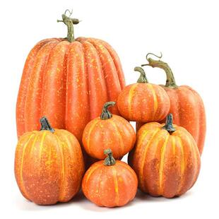 感恩万圣节饰仿真南瓜酒吧KTV商场橱窗户外场景布置桌面摆件道具