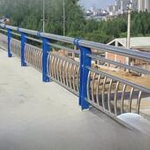 四川桥梁护栏304不锈钢覆合管护栏桥防撞护栏河景桥立柱