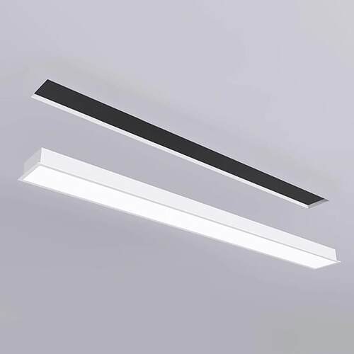 嵌入式led长条灯办公室无缝拼接走廊过道会议室吊顶平板灯吸顶灯
