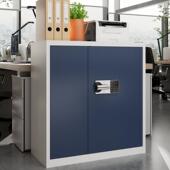 钢办公室电子指纹保密柜险案12158柜储物制柜国保密码 锁资料文件