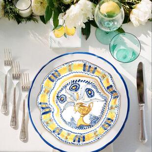 seletti餐具餐盘中西浮梦欧式 波西米亚 牛排西餐盘子菜盘高级套装