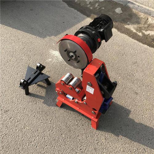 219电动液压切管机 无毛刺镀锌管截管机 消防管道液压切割机