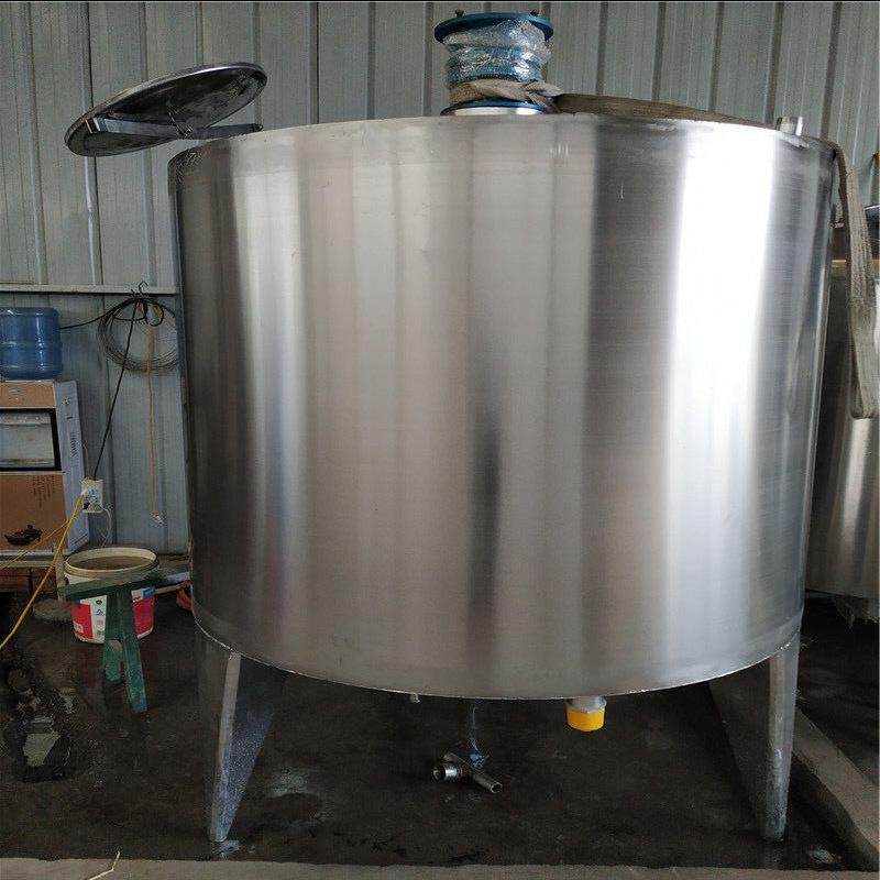 尿素加热不锈钢搅拌罐1吨水溶肥营养液生产设备乳化罐混合机