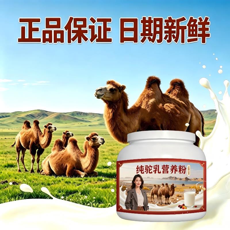 上班族纯驼乳粉久坐富硒骆驼营养粉沙漠有机官方店初乳配方