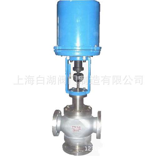 阀门 可Z湖AZX型电白动三通合流(上海白湖分流)调节阀温控调式