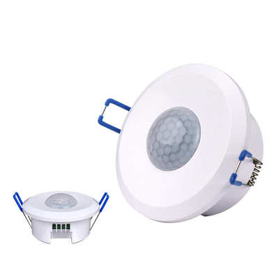 嵌入式人体红外感应开关16A大功率220V筒灯智能感应器开孔70-75mm