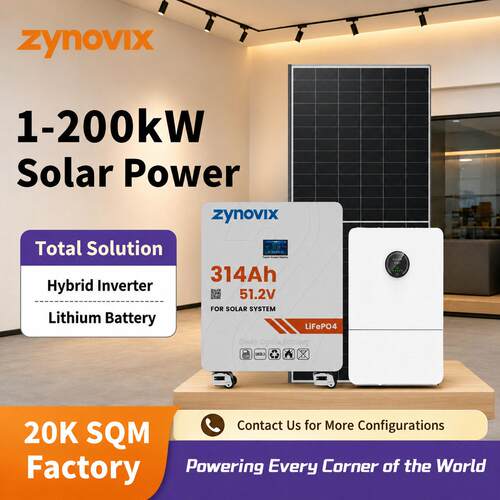 家用太阳能发电机Solar Panel Battery Storage  Hybrid Inverter