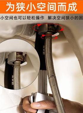 开口卫水浴活手扳水水暖工维修水槽龙头狭窄下管道多功能VNJ工具