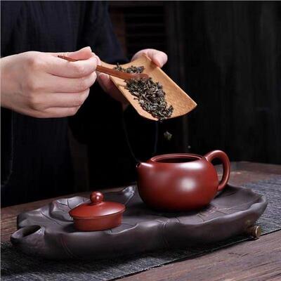 古功夫中式紫砂壶旅行简小茶壶瓷杯陶茶ANJ1307客厅新款喝茶茶台