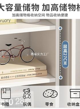 书简易家用小型卧室32613窄缝落地书靠墙转角架置纳物架收分层书