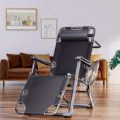 办公室午休折叠躺椅午睡床单人懒人趟睡椅多功能家用休闲阳台椅子