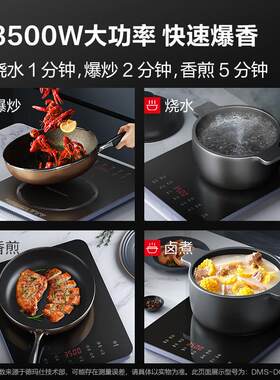 德玛仕DEMASHI大功率电磁炉商用电磁炉大火力电炉灶家用炒菜火锅