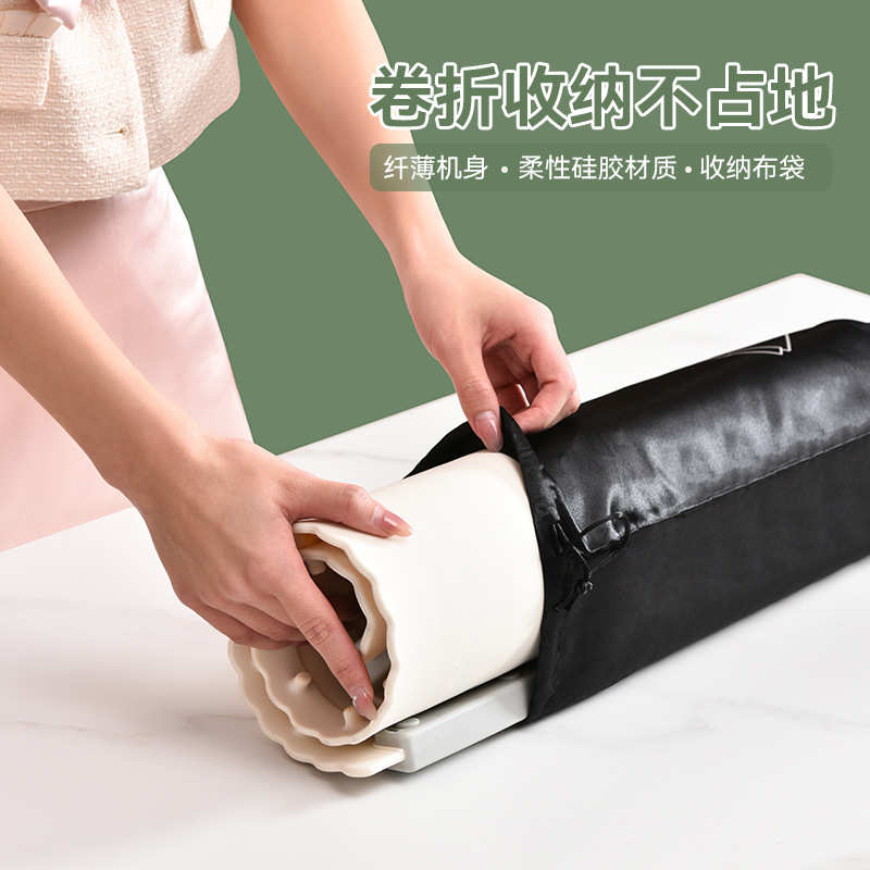 硅胶折叠暖菜板电加热家用智能方形多功能热菜板暖菜宝