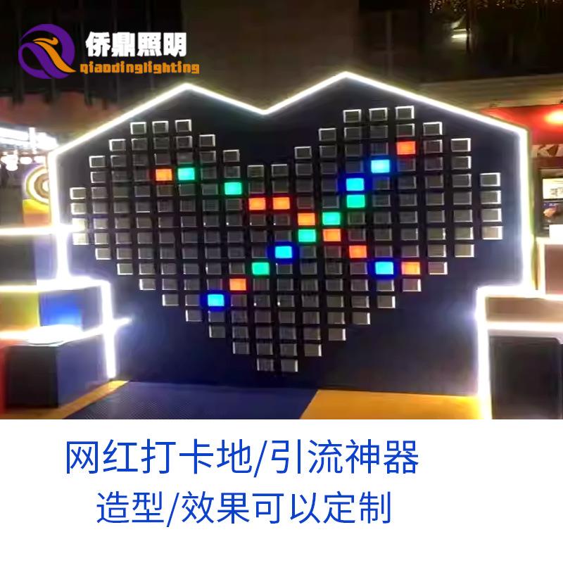 网红灯音拍拍乐灯音乐墙美XEE陈应触摸签名墙灯感音乐感应