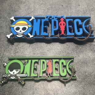 海贼王Logo航海王OnePiece立牌标志海贼王手办招牌磁吸摆件现货