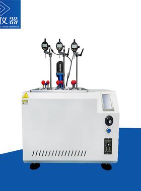 热变形维卡温度测试仪软化点温度橡胶管材塑料PVC耐高温试验机