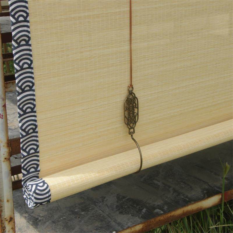 铜钩竹帘卷帘窗帘门帘隔断帘子背景装饰玄关挂画遮光中式茶楼升降,居家布艺,卷帘,淘宝优惠券,粉丝福利购,淘宝优惠卷