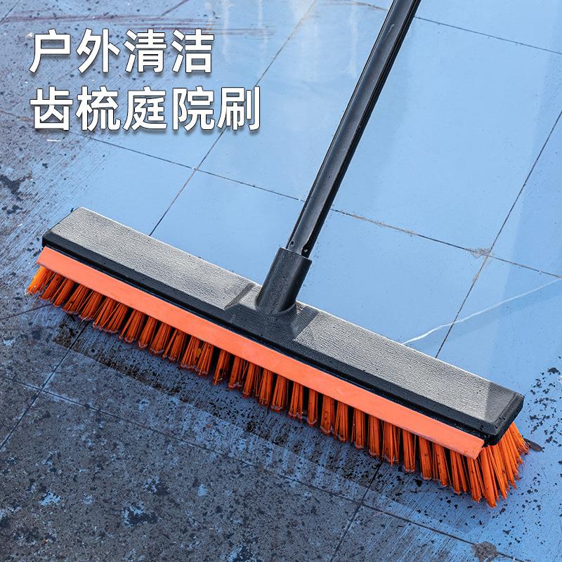 新款直销商用酒店地板刷长柄硬毛洗地刷大号浴室瓷砖卫生间刷子户