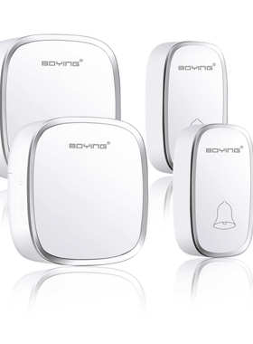 交流门铃遥控门铃a101用数码门铃二家远距离拖音乐二无线