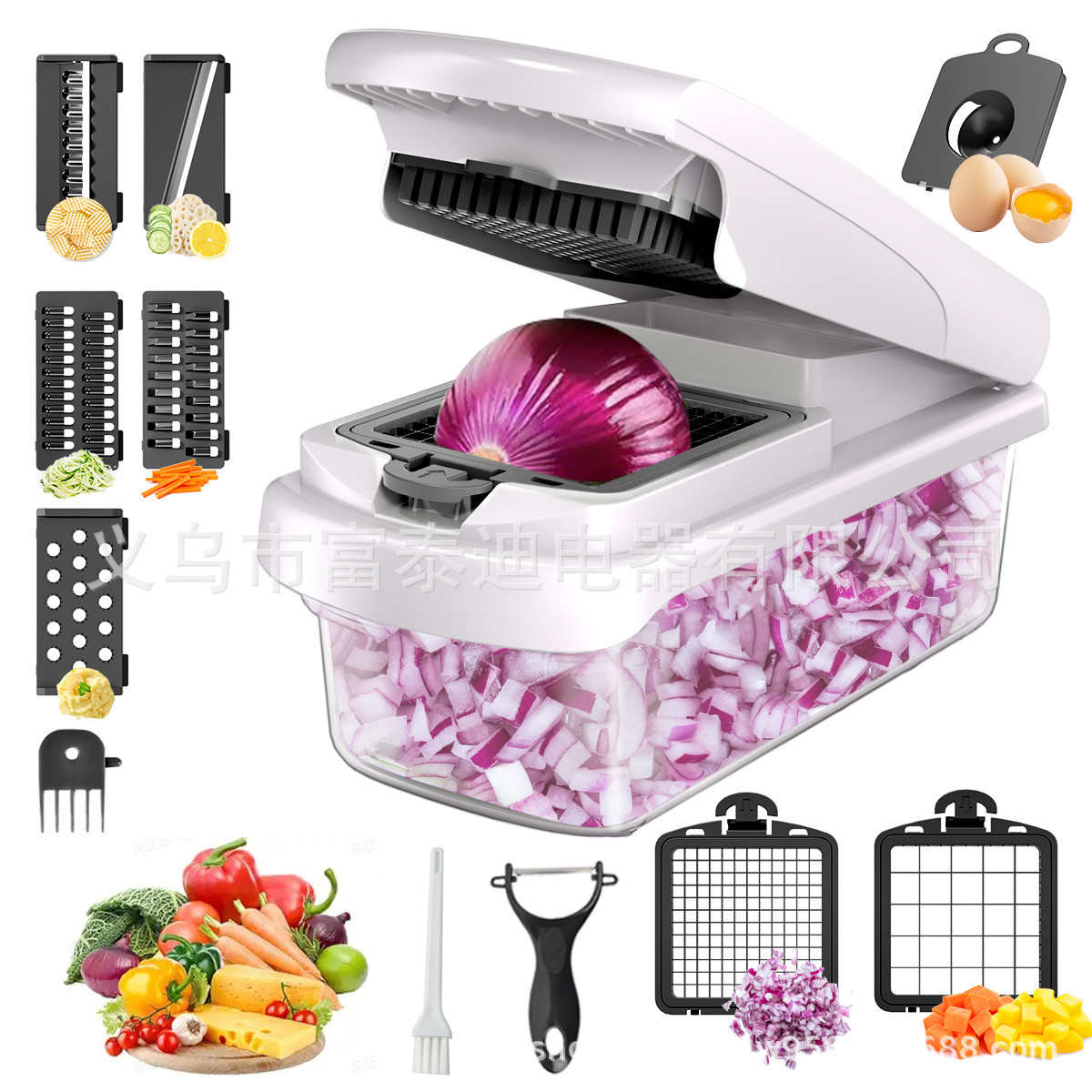 切小型爆款新款器多功能切丝切菜切片迷你型器丁器器