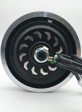 10寸电机轮毂滑板车改装套件24V350W24V36V48V电动车十寸电机轮毂