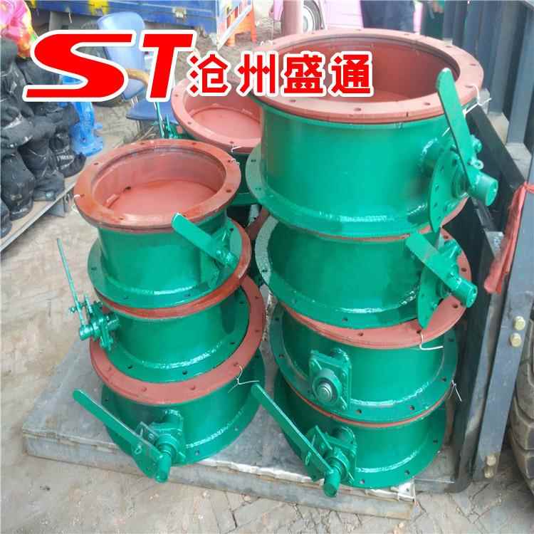 手动/电动风阀手动对开多叶手柄式手柄电动风门风管蝶阀阀门