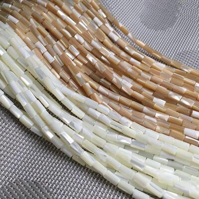 Natural shell beading beads Punch loose beads isolation