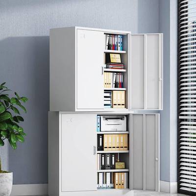 文LJH-sjg0证件柜铁皮柜档案柜财务凭柜钢制加资料柜通分双厚节办