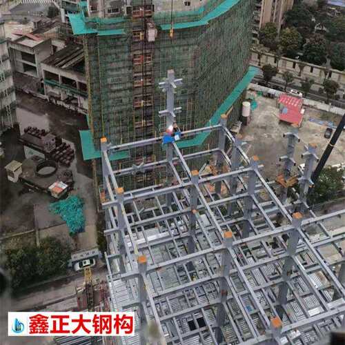 钢结构厂房设计加工Q235B材质组合钢构钢梁钢柱 承重梁制作钢结构