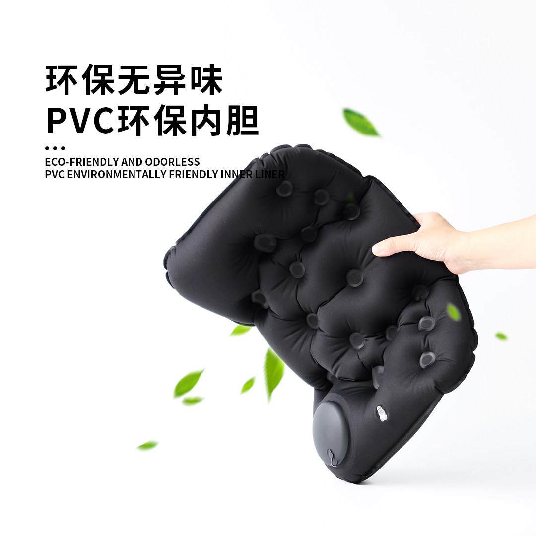 旅行充气腰垫飞机腰靠可携式腰枕高铁睡觉神器长途护腰靠垫久坐枕