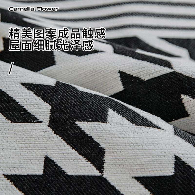 四季通用异形雪尼尔沙发垫防滑耐脏防猫抓沙发坐垫北欧风沙发垫子