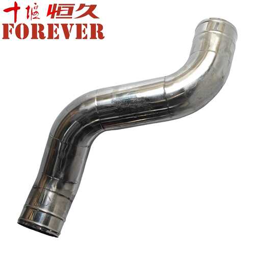 东风天龙中冷器不锈钢管11ZB7C-18012