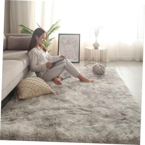 Living Room Bedroom Rug Soft Plush Carpet non-slip Floor Mat