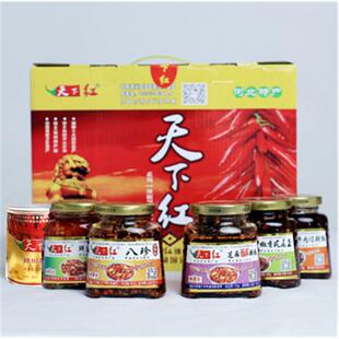 天下红辣椒酱微中辣香辣酱即食河北邯郸鸡泽特产自制开胃下饭礼盒