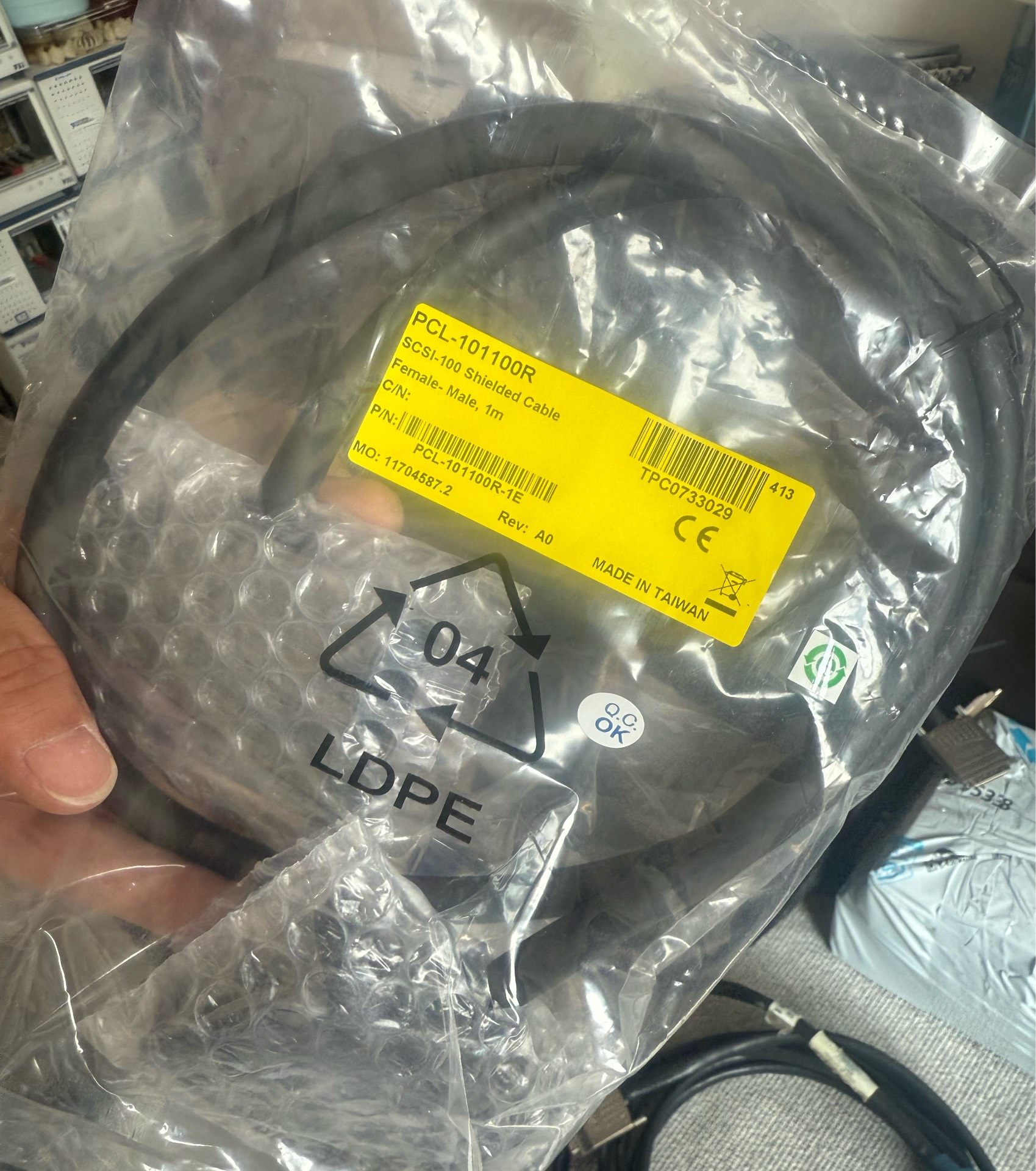 研华PCL-101100R 全新线缆 1米线